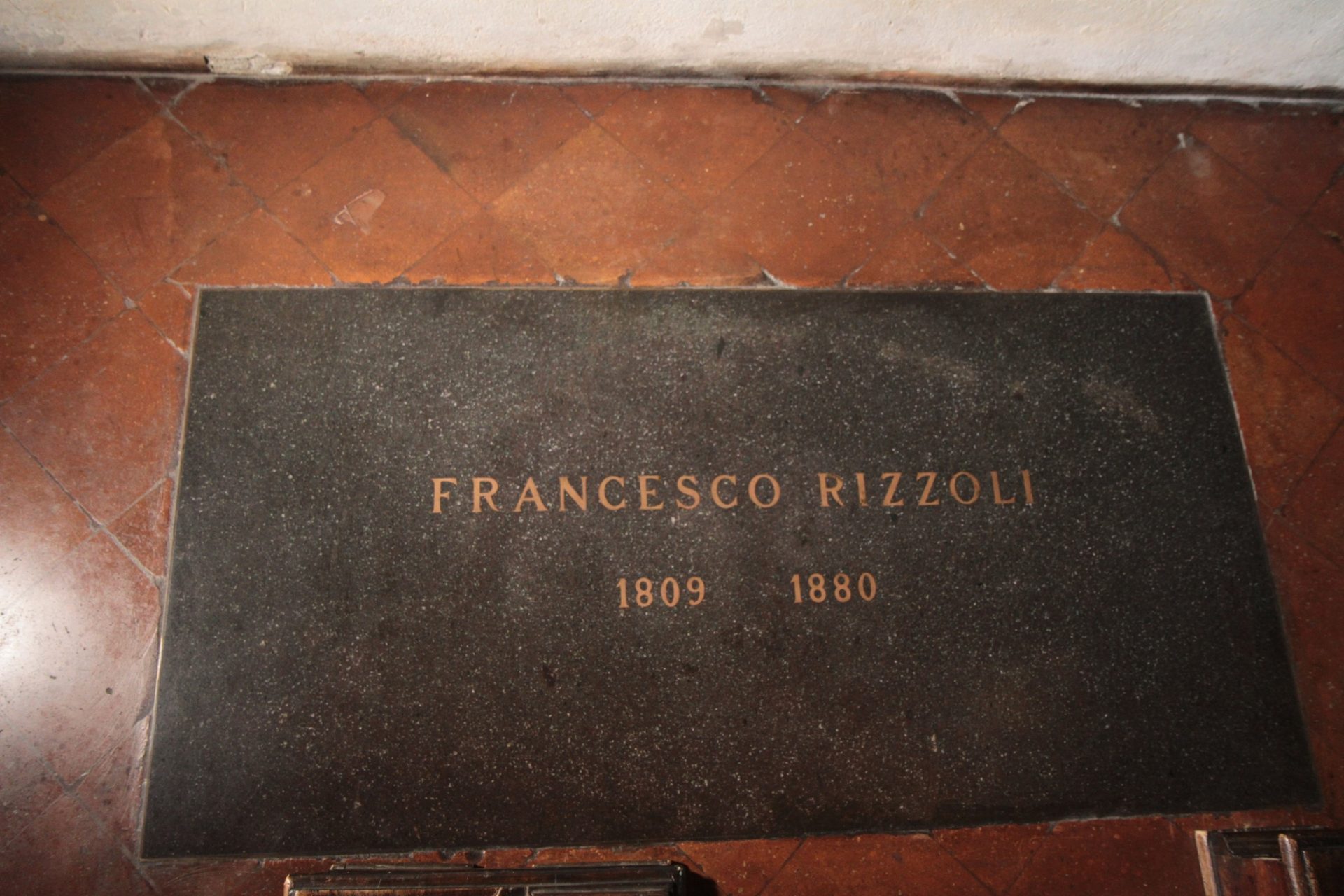 Francesco Rizzoli's tomb, Istituto Ortopedico Rizzoli, Bologna - 02.JPG
